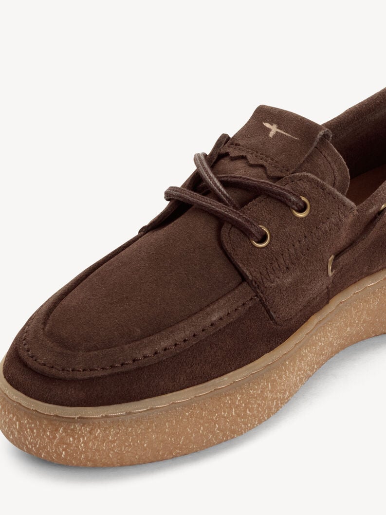 mocassino in pelle - marrone 1-23744-45-304 compra tamaris online