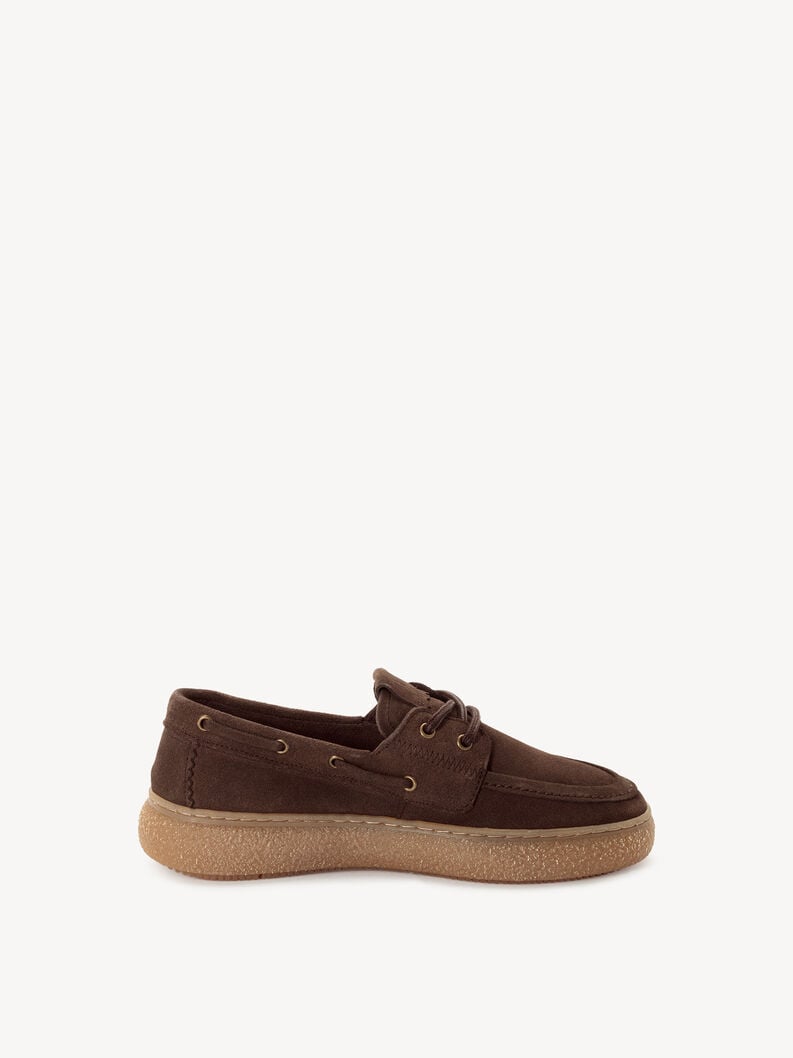 mocassino in pelle - marrone 1-23744-45-304 compra tamaris online