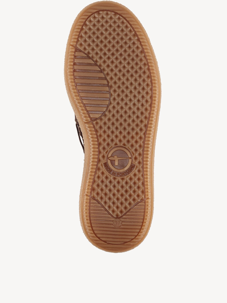 mocassino in pelle - marrone 1-23744-45-304 compra tamaris online