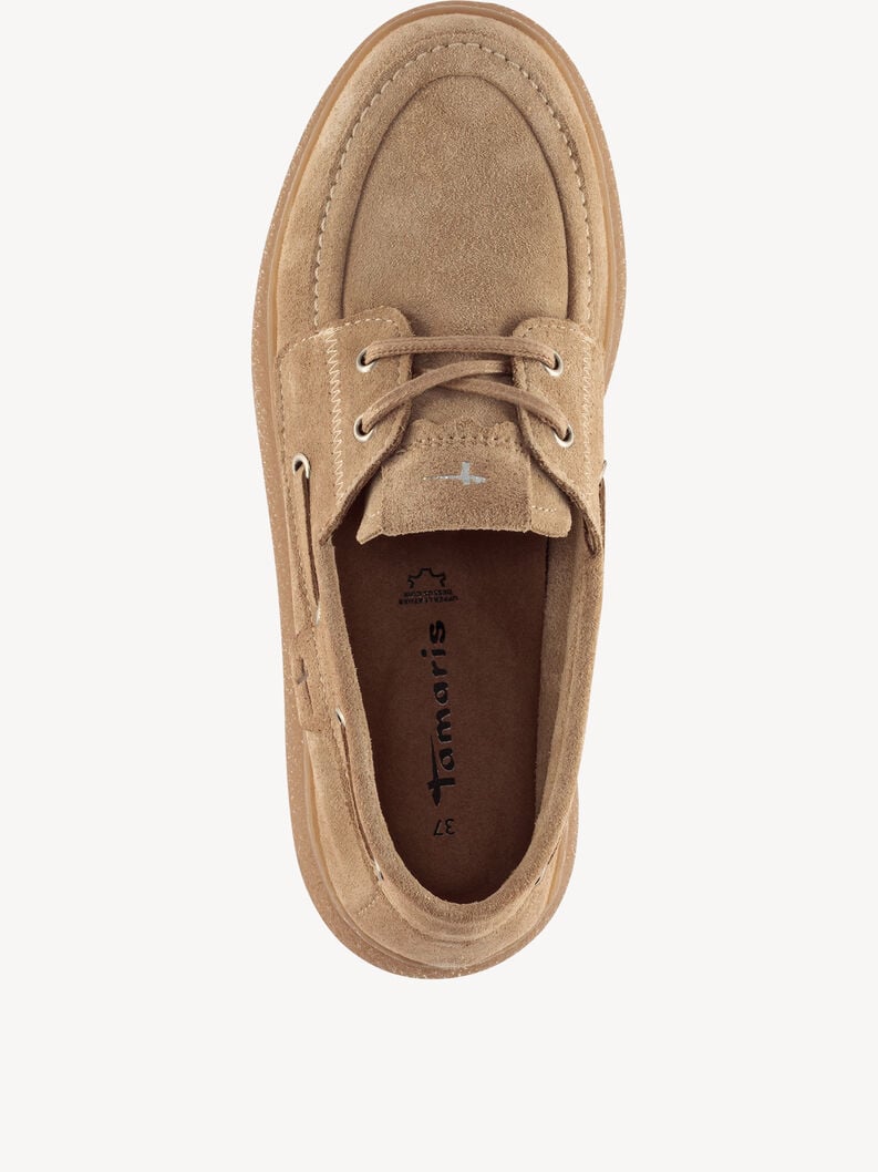 mocassino in pelle beige 1-23744-45-341 compra tamaris online