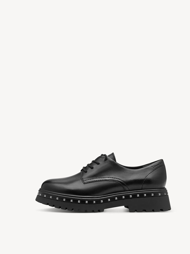 in pelle scarpe basse - nero 1-23748-45-001 compra tamaris scarpe basse pantofole online