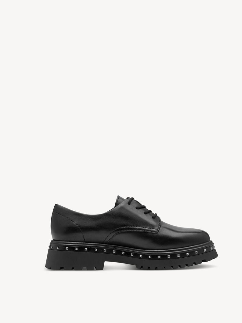 in pelle scarpe basse - nero 1-23748-45-001 compra tamaris scarpe basse pantofole online