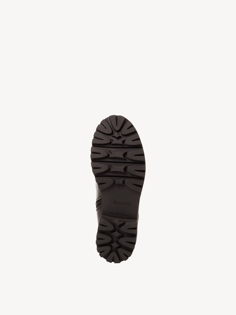 bootie in pelle - nero fodera calda 1-26224-45-001 compra tamaris stivaletti online