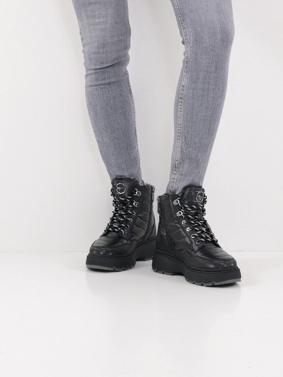bootie nero fodera calda 1-26245-45-001 compra tamaris stivaletti online