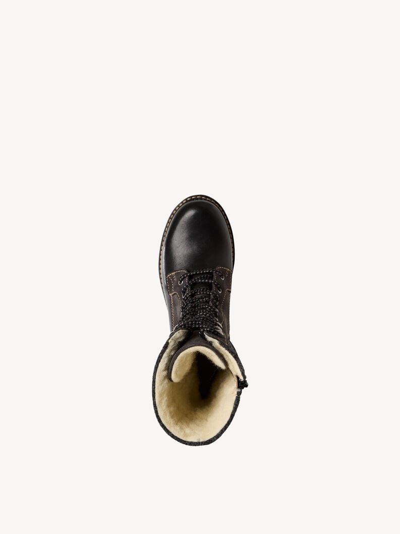 bootie nero fodera calda 1-26250-45-098 compra tamaris stivaletti online