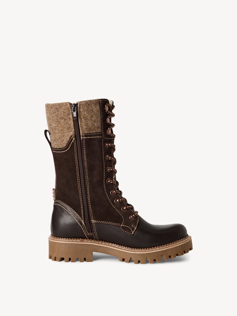 bootie marrone fodera calda 1-26250-45-303 compra tamaris stivaletti online