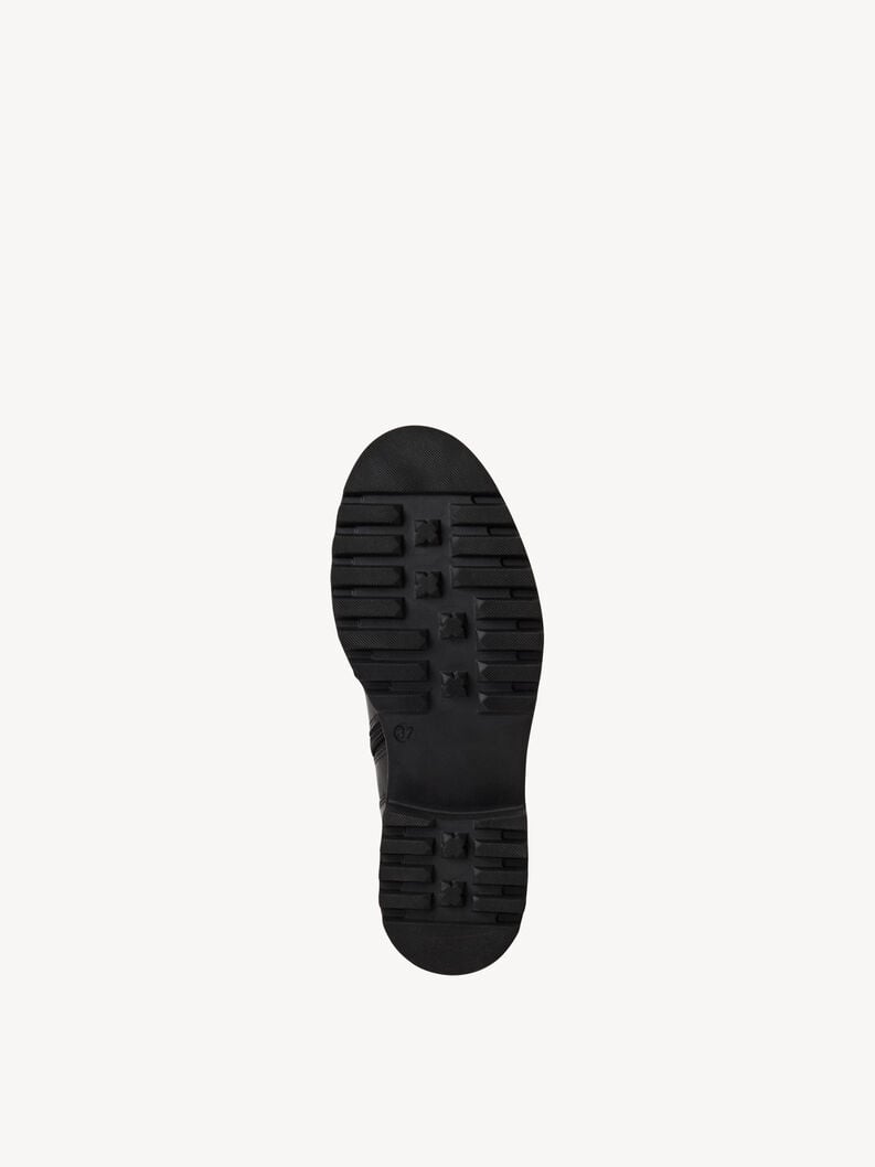 bootie in pelle - nero fodera calda 1-26285-45-003 compra tamaris stivaletti online