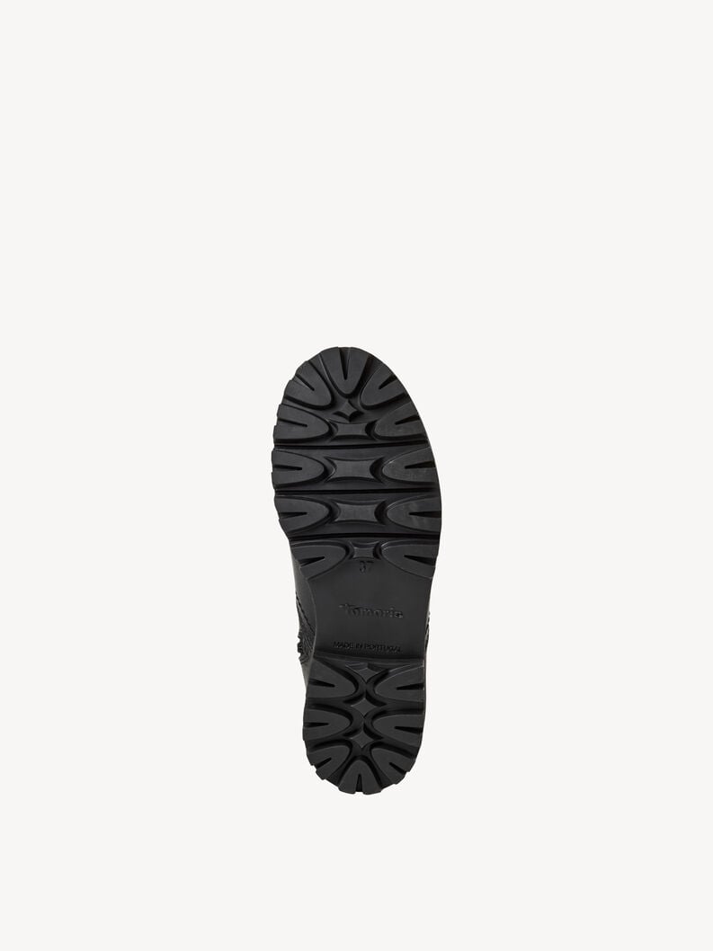 bootie in pelle - nero fodera calda 1-26416-45-001 compra tamaris stivaletti online