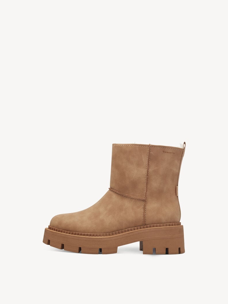 bootie marrone fodera calda 1-26439-43-310 compra tamaris stivaletti online