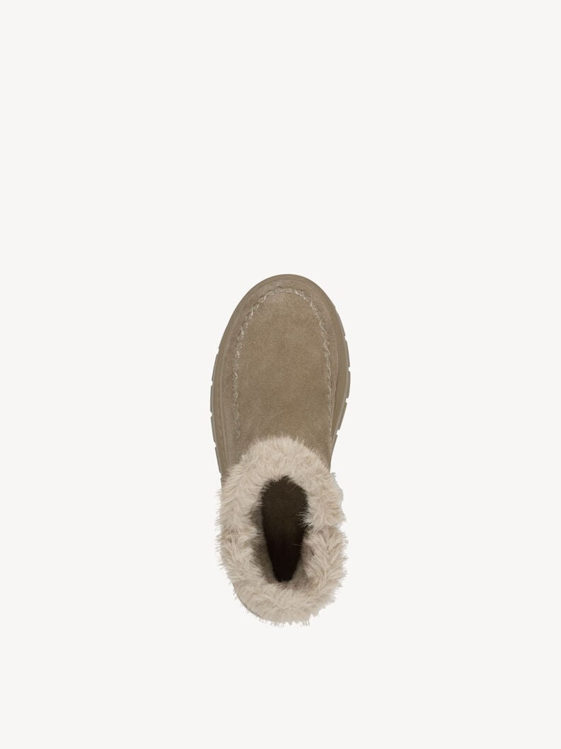 bootie in pelle - marrone fodera calda 1-26442-45-375 compra tamaris stivaletti online