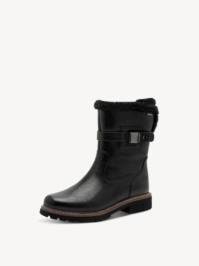 bootie nero fodera calda 1-26817-45-001 compra tamaris stivaletti online