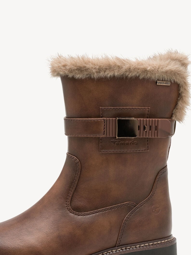 bootie marrone fodera calda 1-26817-45-305 compra tamaris stivaletti online