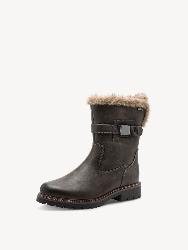 bootie marrone fodera calda 1-26817-45-314 compra tamaris stivaletti online