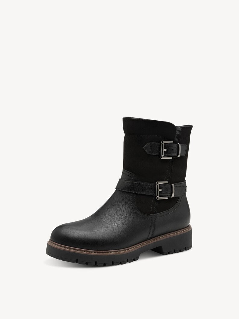 bootie nero fodera calda 1-26820-45-001 compra tamaris stivaletti online