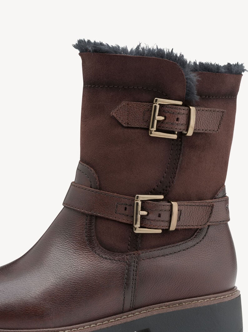 bootie marrone fodera calda 1-26820-45-304 compra tamaris stivaletti online