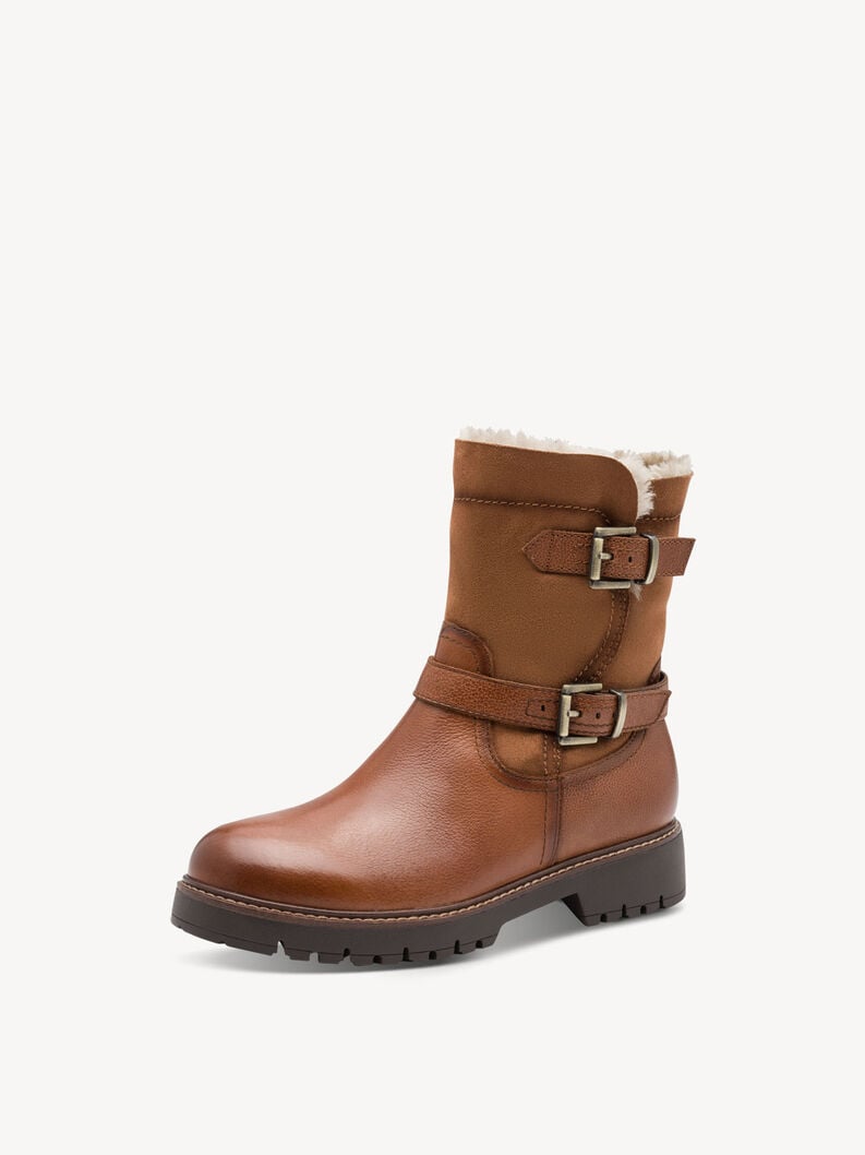 bootie marrone fodera calda 1-26820-45-305 compra tamaris stivaletti online