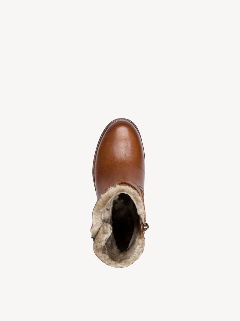 bootie marrone fodera calda 1-26820-45-305 compra tamaris stivaletti online