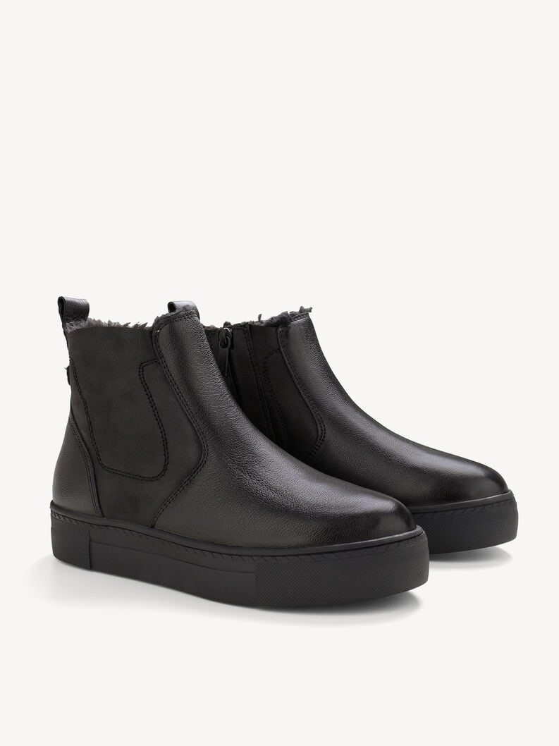 bootie nero fodera calda 1-26824-45-007 compra tamaris stivaletti online