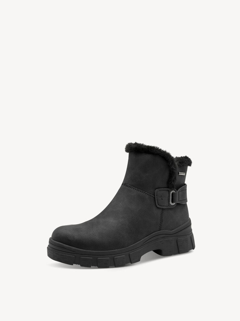bootie nero fodera calda 1-26825-45-001 compra tamaris stivaletti online