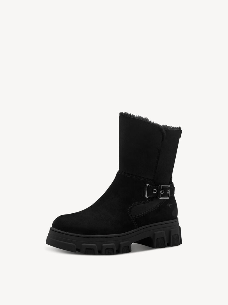 bootie nero fodera calda 1-26834-45-001 compra tamaris stivaletti online