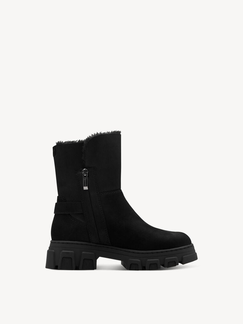 bootie nero fodera calda 1-26834-45-001 compra tamaris stivaletti online