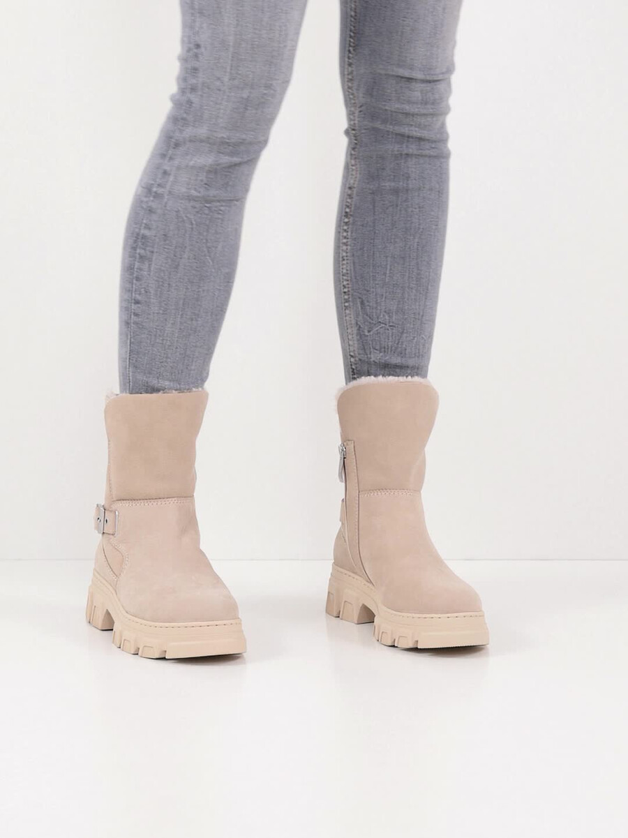 bootie marrone fodera calda 1-26834-45-375 compra tamaris stivaletti online