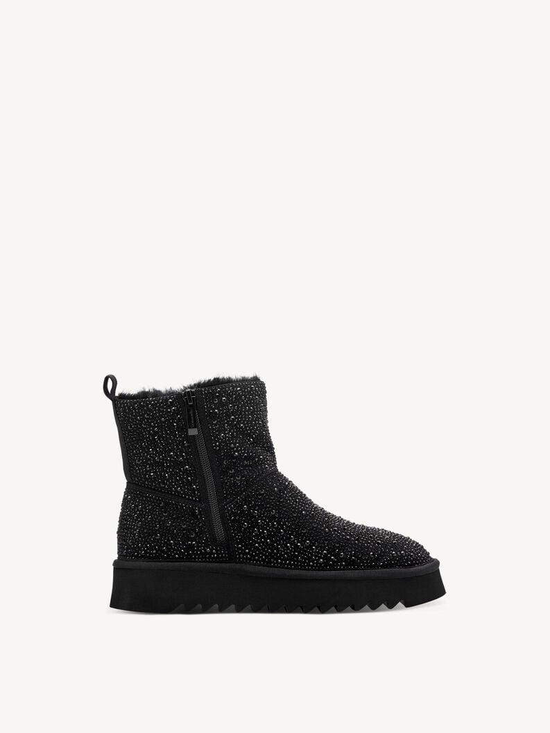 bootie nero fodera calda 1-26839-45-043 compra tamaris stivaletti online