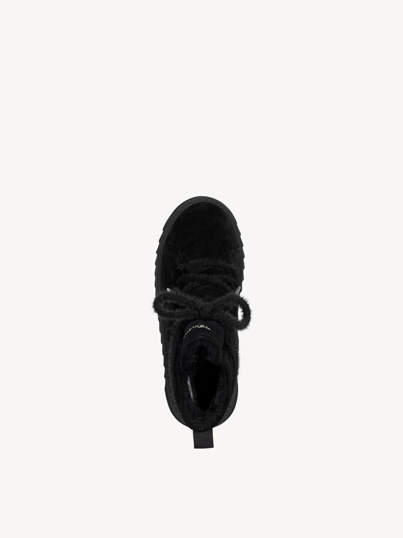 bootie in pelle - nero fodera calda 1-26924-45-001 compra tamaris stivaletti online