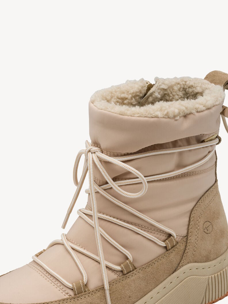 bootie - beige fodera calda 8-86201-43-400 compra tamaris foderato ampia boots online