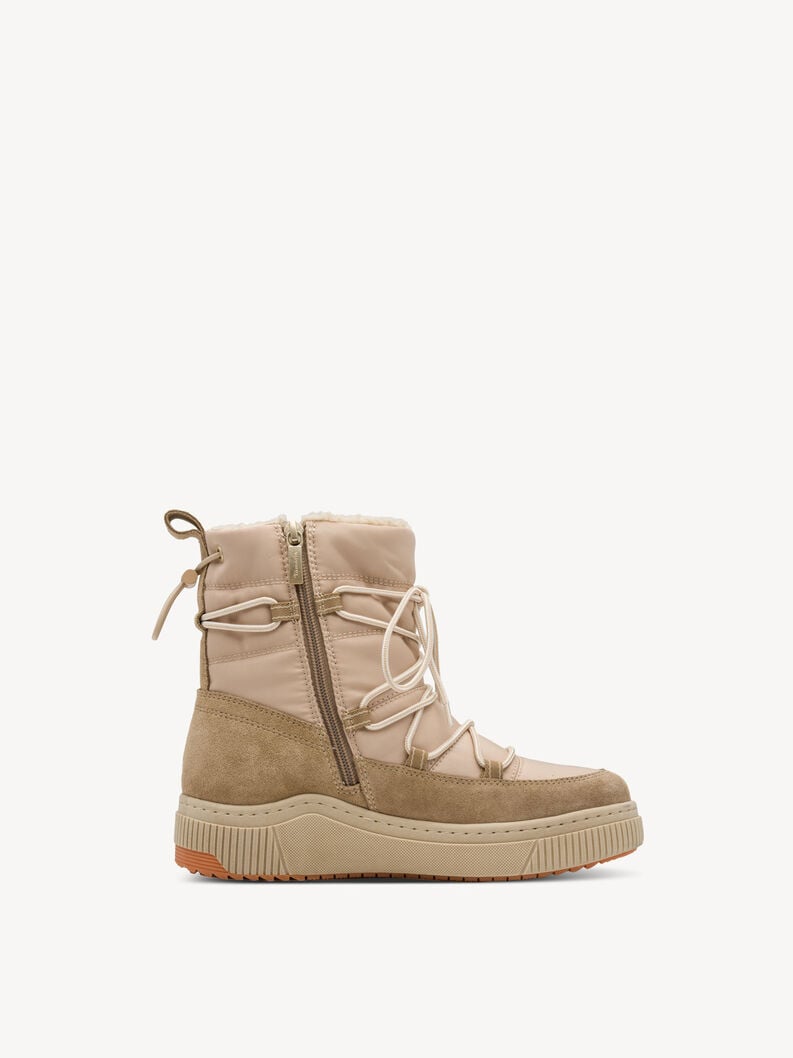 bootie - beige fodera calda 8-86201-43-400 compra tamaris foderato ampia boots online