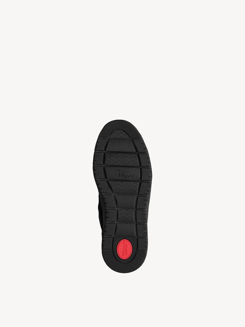 bootie nero fodera calda 8-86209-45-001 compra tamaris foderato ampia boots online