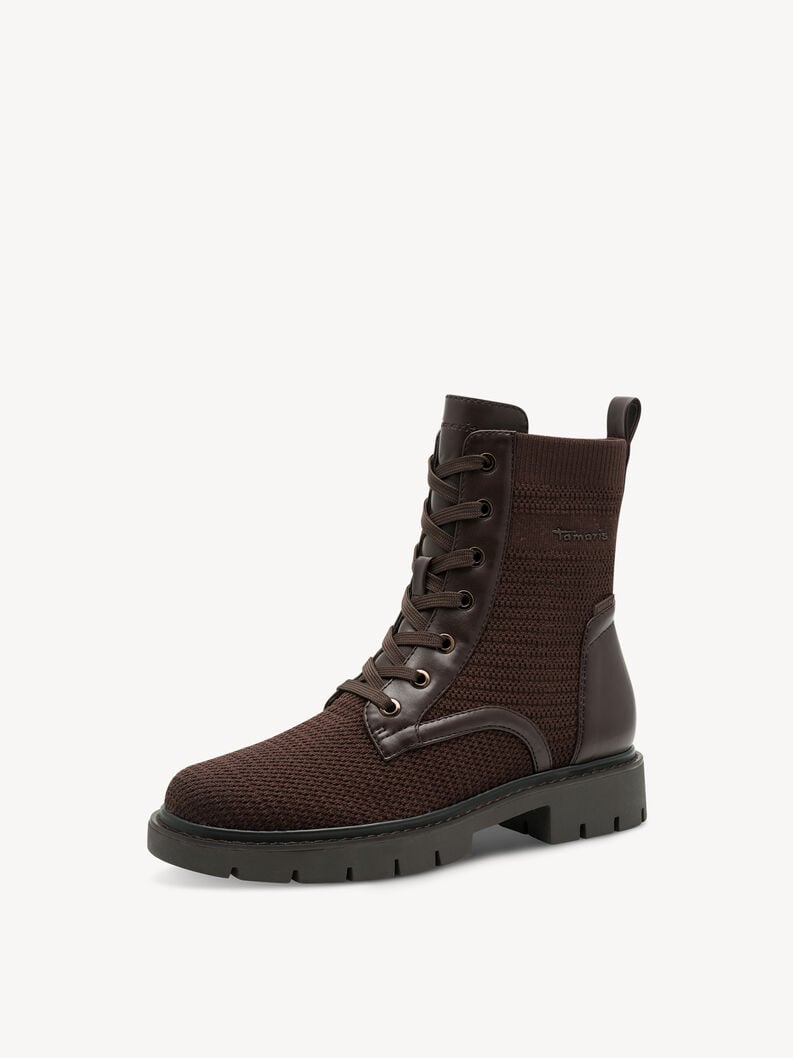 bootie marrone fodera calda 8-86211-45-328 compra tamaris ampia stivaletti online