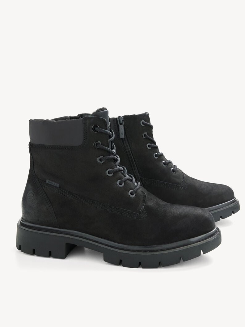 bootie nero fodera calda 8-86403-43-002 compra tamaris foderato ampia boots online