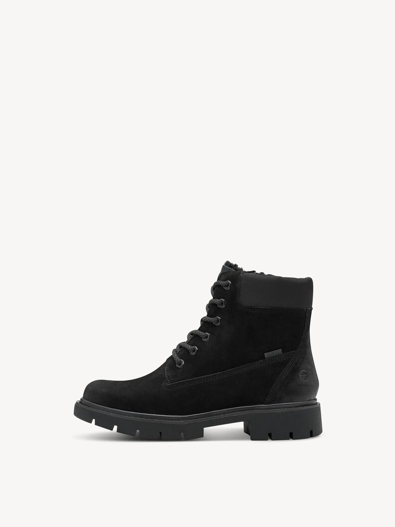 bootie nero fodera calda 8-86403-43-002 compra tamaris foderato ampia boots online