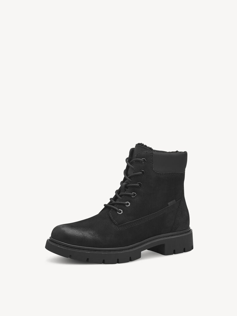 bootie nero fodera calda 8-86403-43-002 compra tamaris foderato ampia boots online