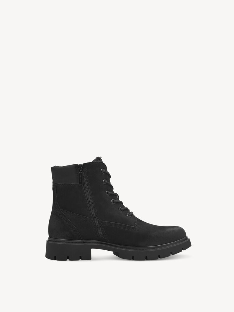 bootie nero fodera calda 8-86403-43-002 compra tamaris foderato ampia boots online