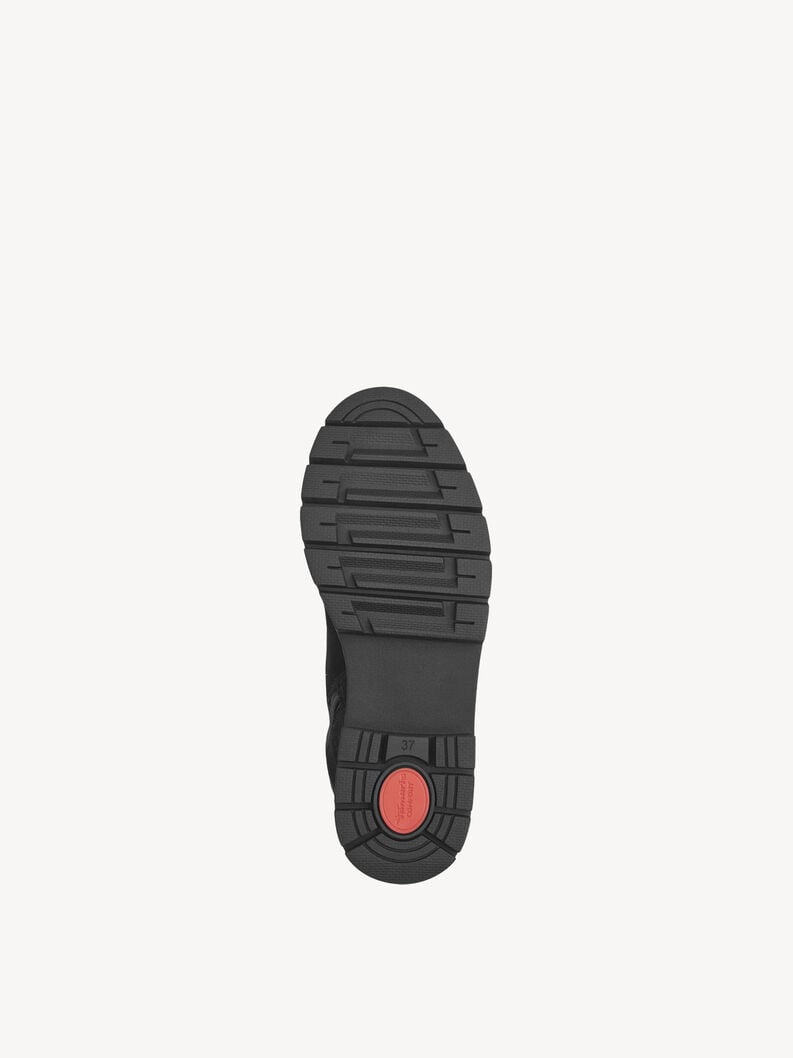 bootie nero fodera calda 8-86403-43-002 compra tamaris foderato ampia boots online