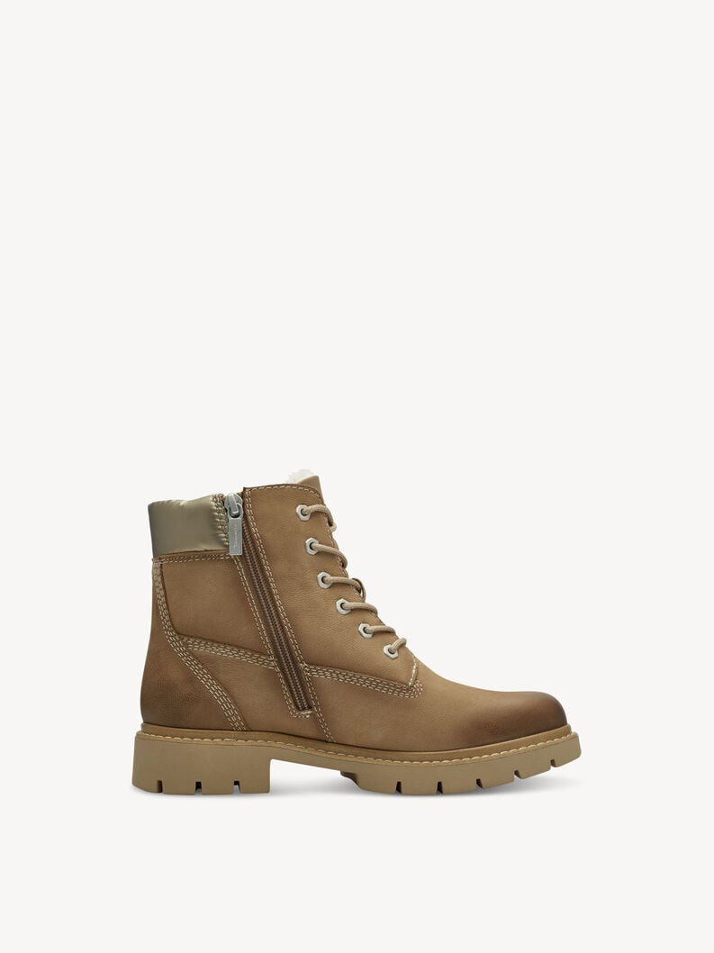 bootie - beige fodera calda 8-86403-43-313 compra tamaris foderato ampia boots online