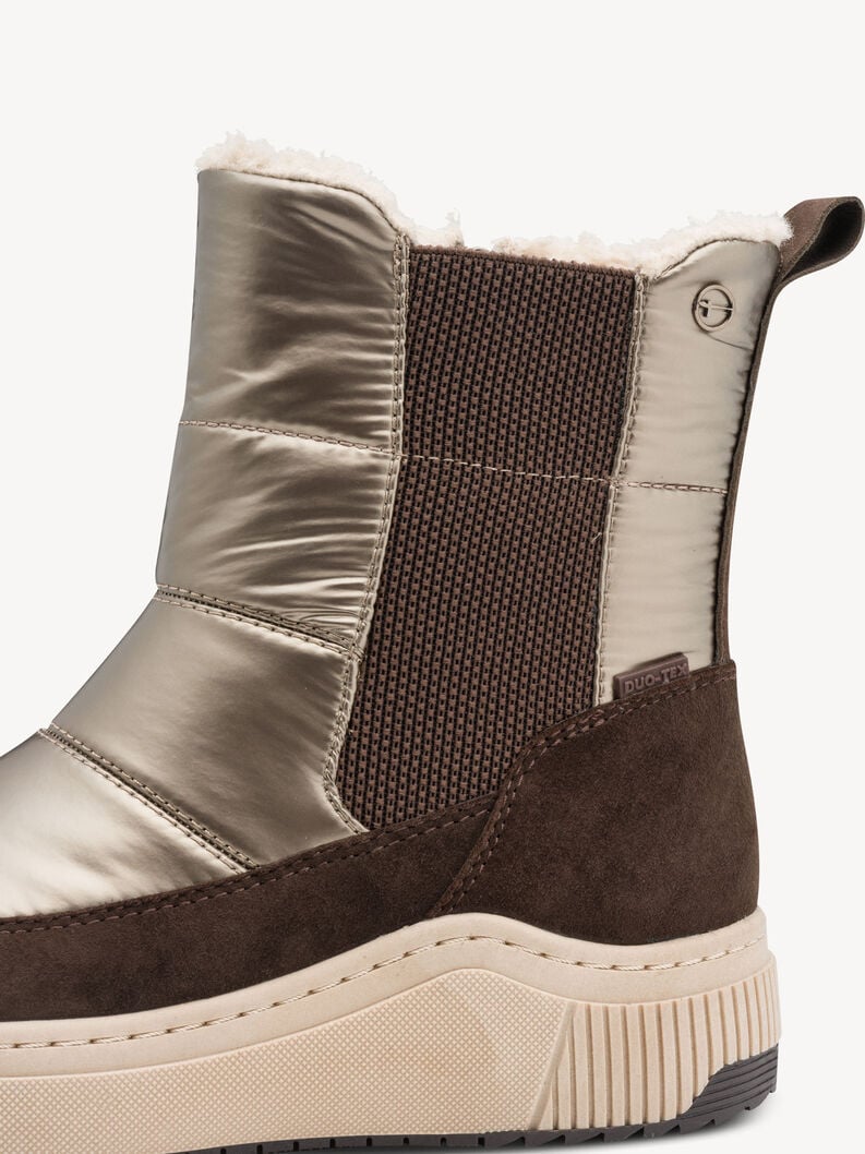bootie marrone fodera calda 8-86405-43-394 compra tamaris foderato ampia boots online