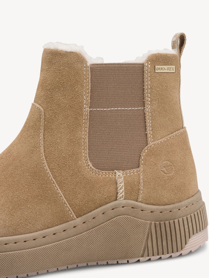 bootie marrone fodera calda 8-86406-43-310 compra tamaris foderato ampia boots online