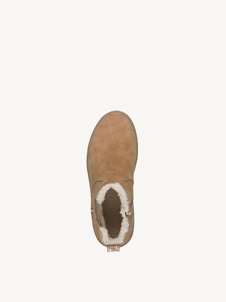 bootie marrone fodera calda 8-86406-43-310 compra tamaris foderato ampia boots online