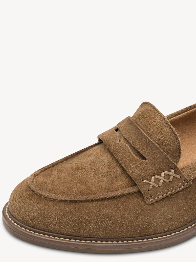 cuoio di pattino - marrone 1-24660-45-310 compra tamaris scarpe basse pantofole online