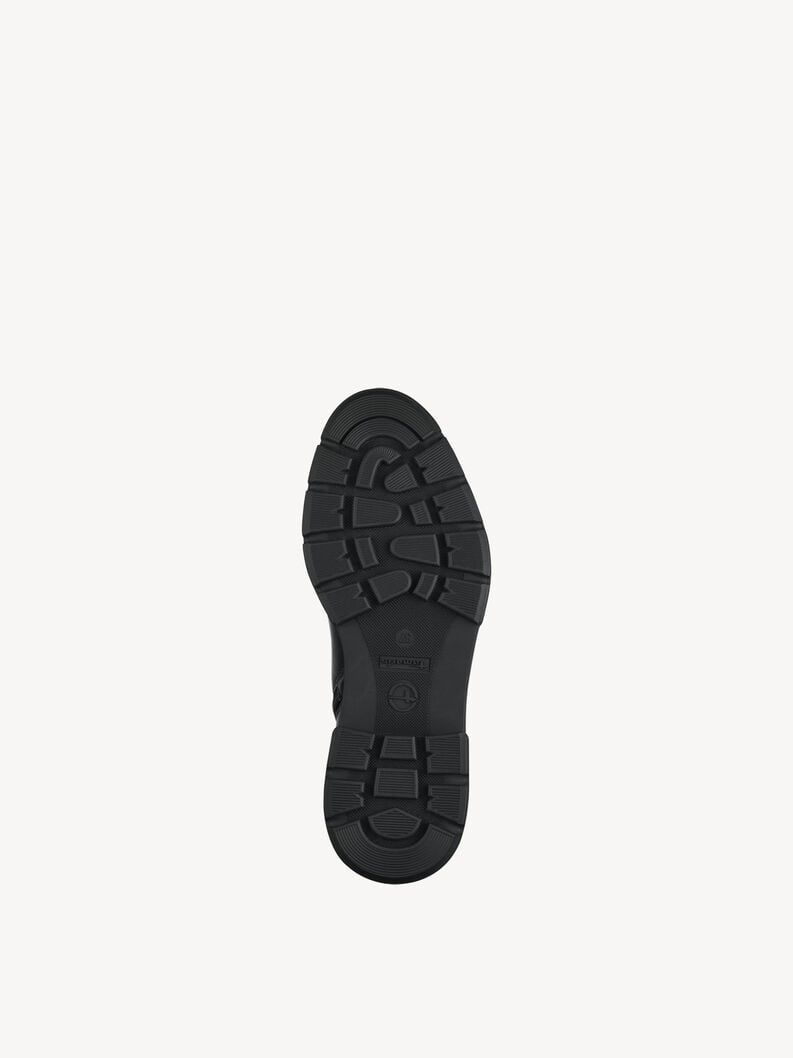 bootie in pelle - nero 1-25266-41-003 compra tamaris stivaletti online