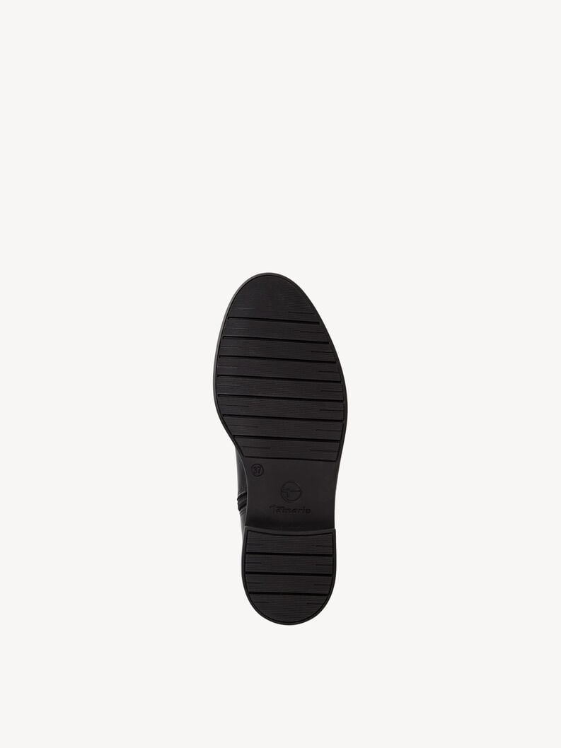 bootie in pelle - nero 1-25303-45-001 compra tamaris stivaletti online