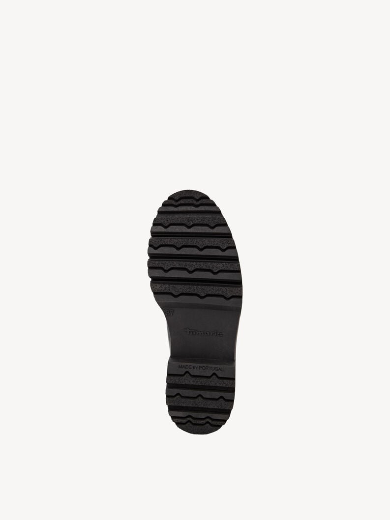 bootie in pelle - nero 1-25471-45-003 compra tamaris stivaletti online