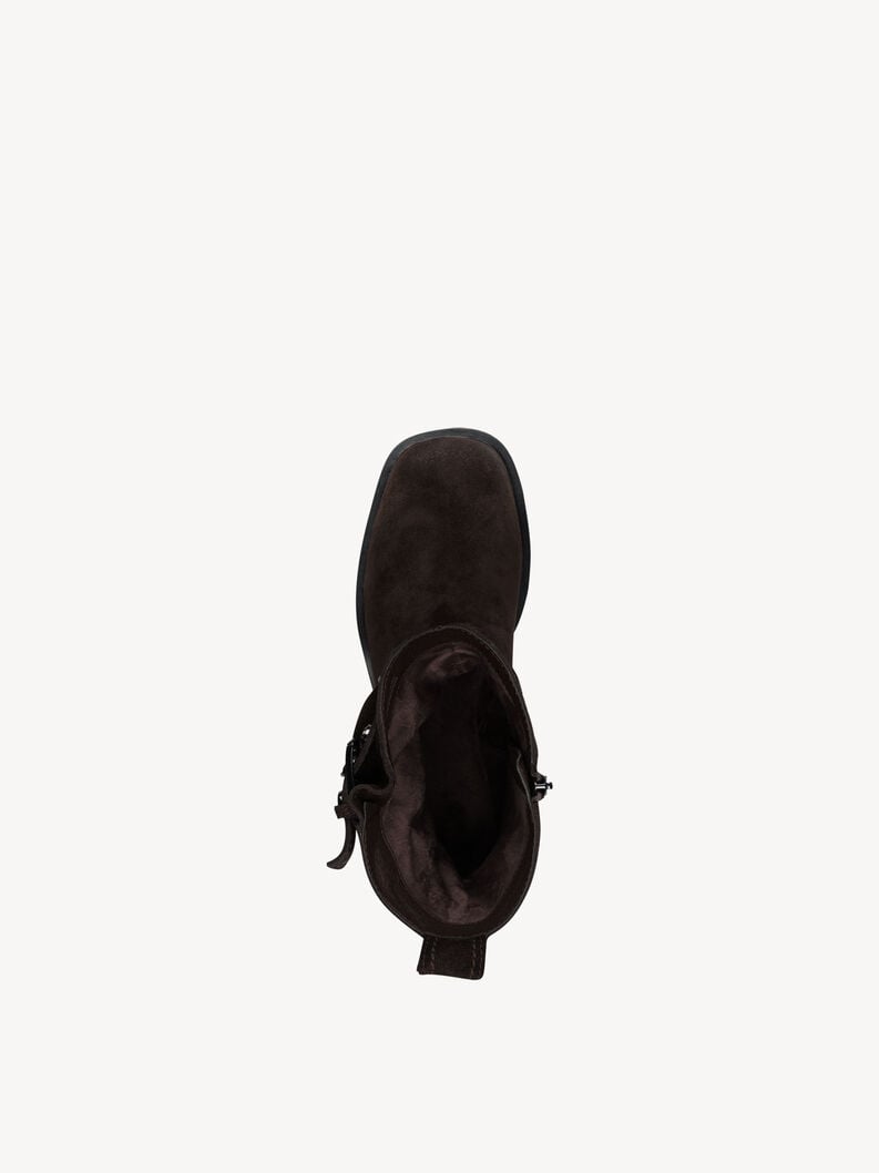 bootie in pelle - marrone 1-25472-45-304 compra tamaris stivaletti online