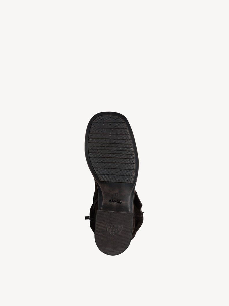 bootie in pelle - marrone 1-25472-45-304 compra tamaris stivaletti online
