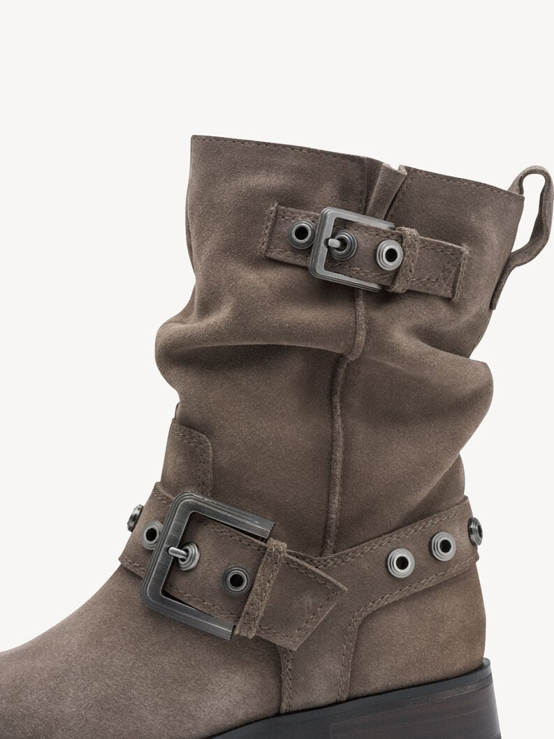 bootie in pelle beige 1-25472-45-341 compra tamaris stivaletti online
