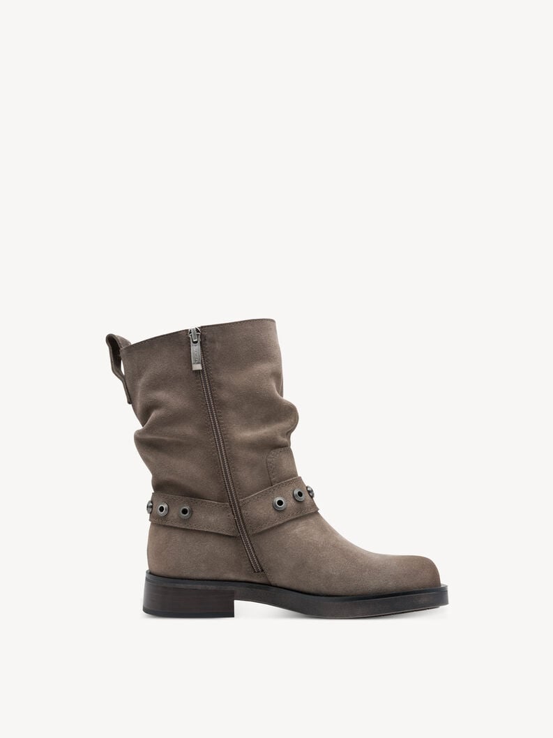 bootie in pelle beige 1-25472-45-341 compra tamaris stivaletti online