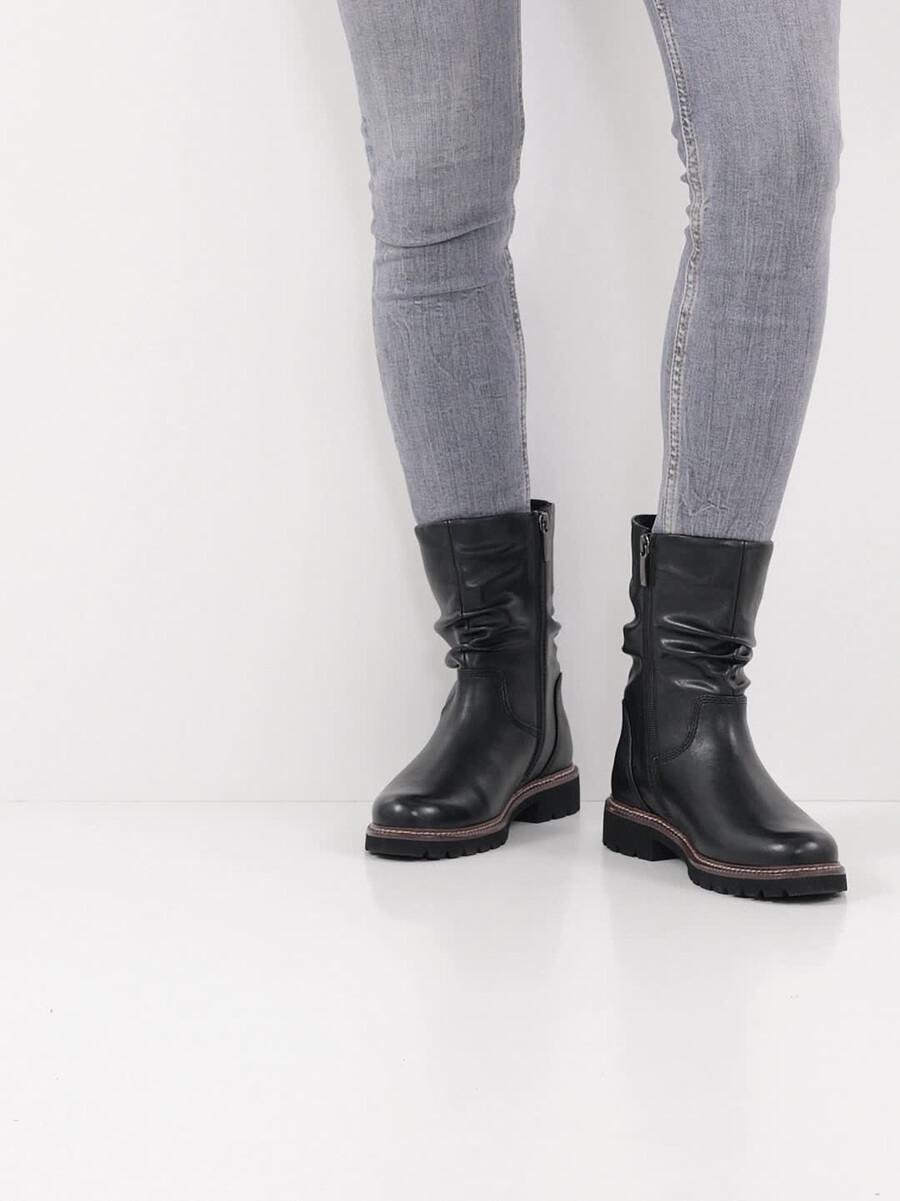 bootie nero 1-25484-45-001 compra tamaris stivaletti online